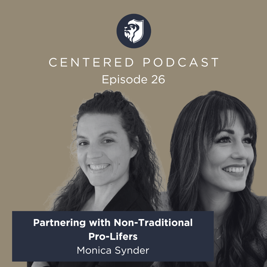 Episode 26 - Partnering with Non-Traditional Pro-Lifers with Monica Synder