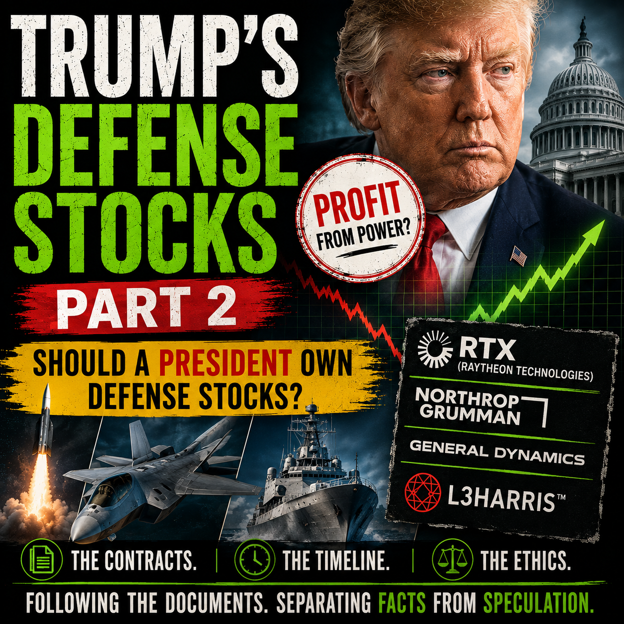 Should a President Own Defense Stocks? The Ethics Behind Trump’s Investments (Part 2)