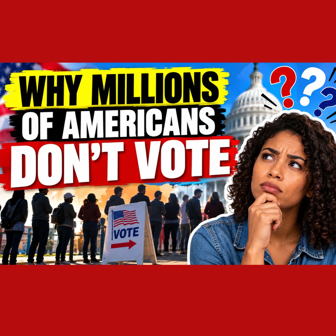 Why Millions of Americans Do Not Vote.