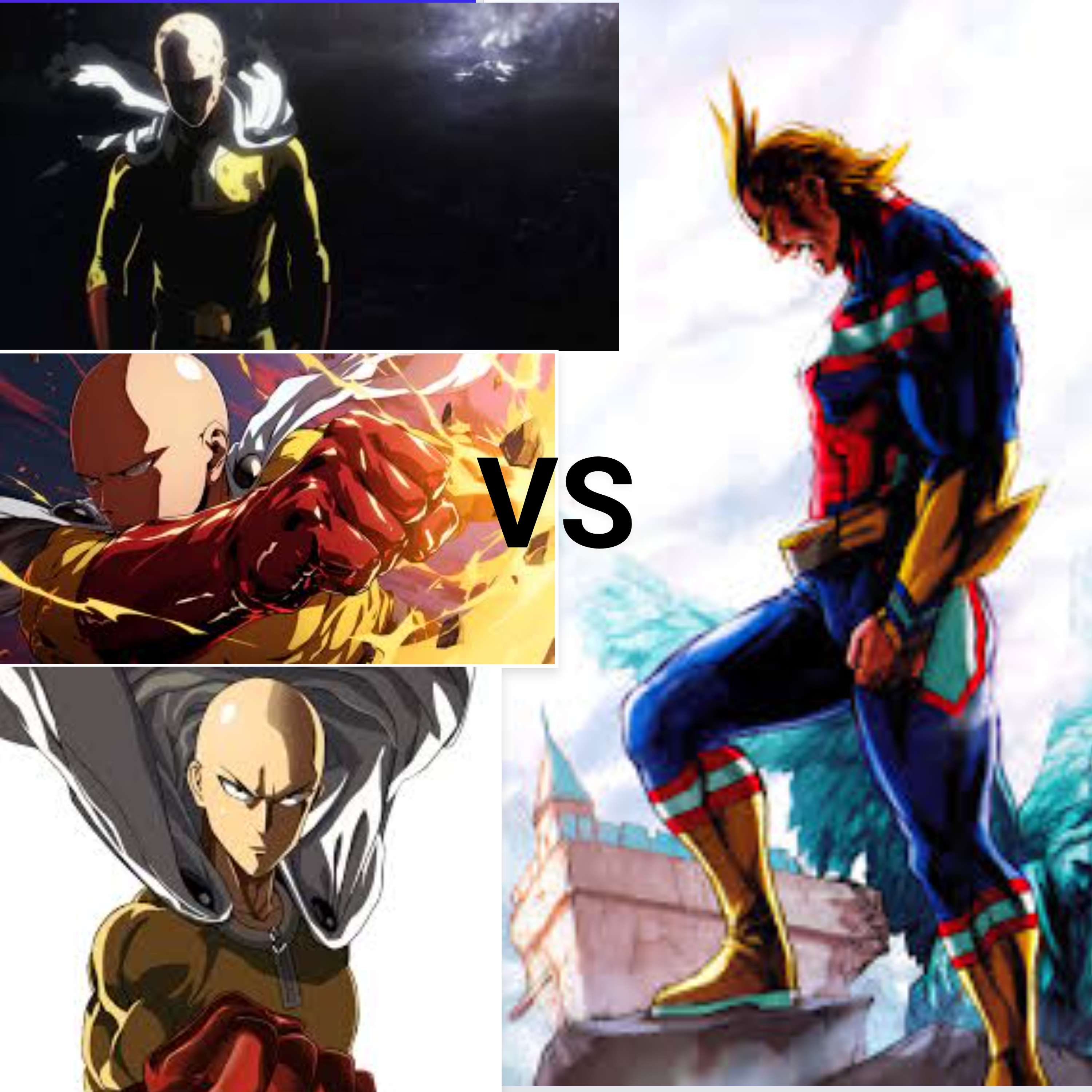 Almight Vs Saitama (Fista Cuffs)