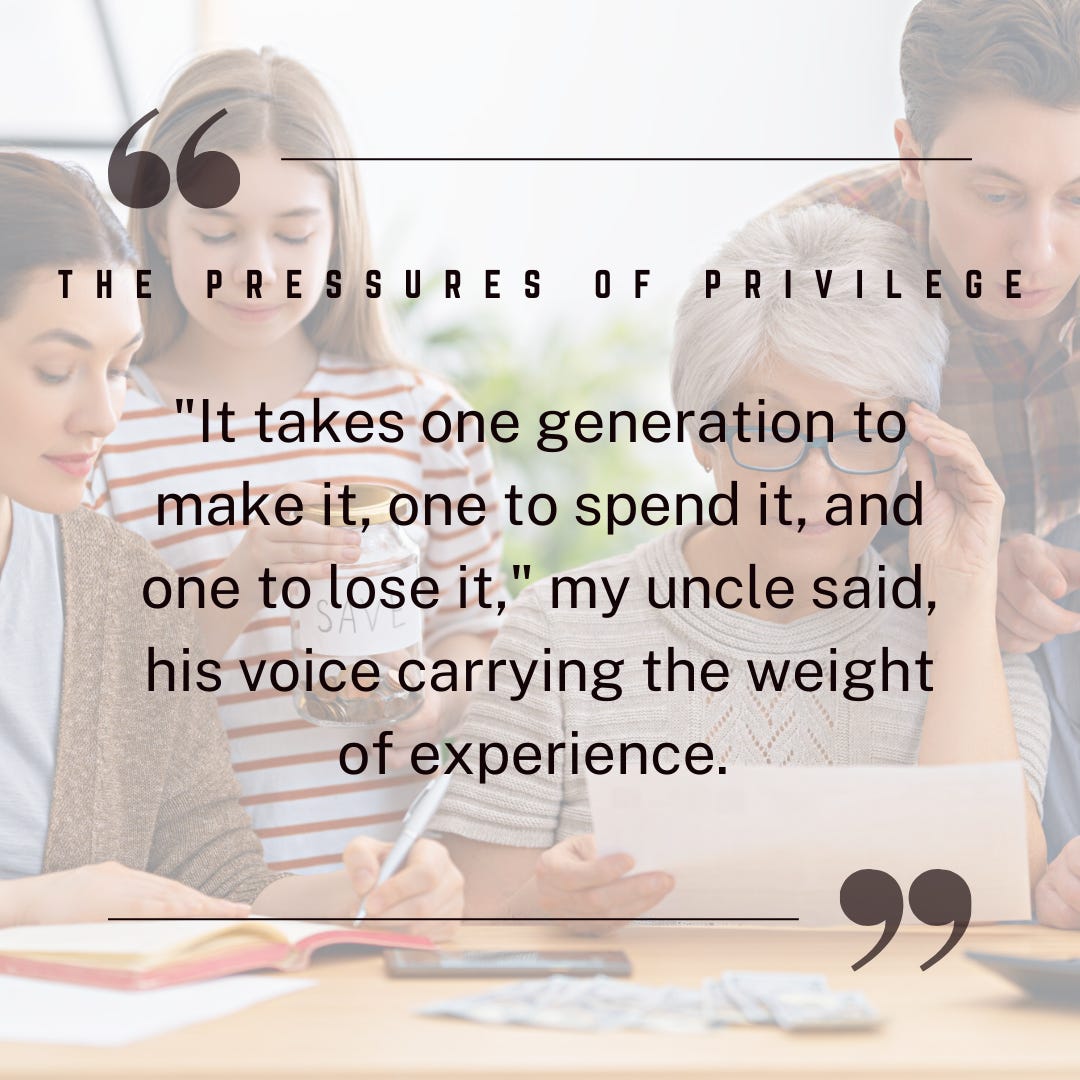 The Pressures of Privilege