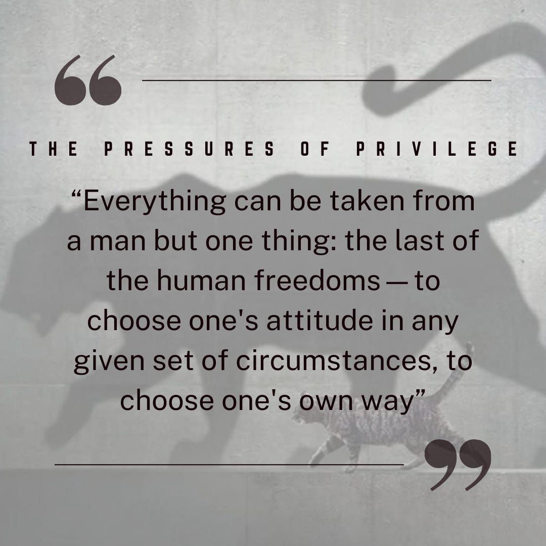 The Pressures of Privilege