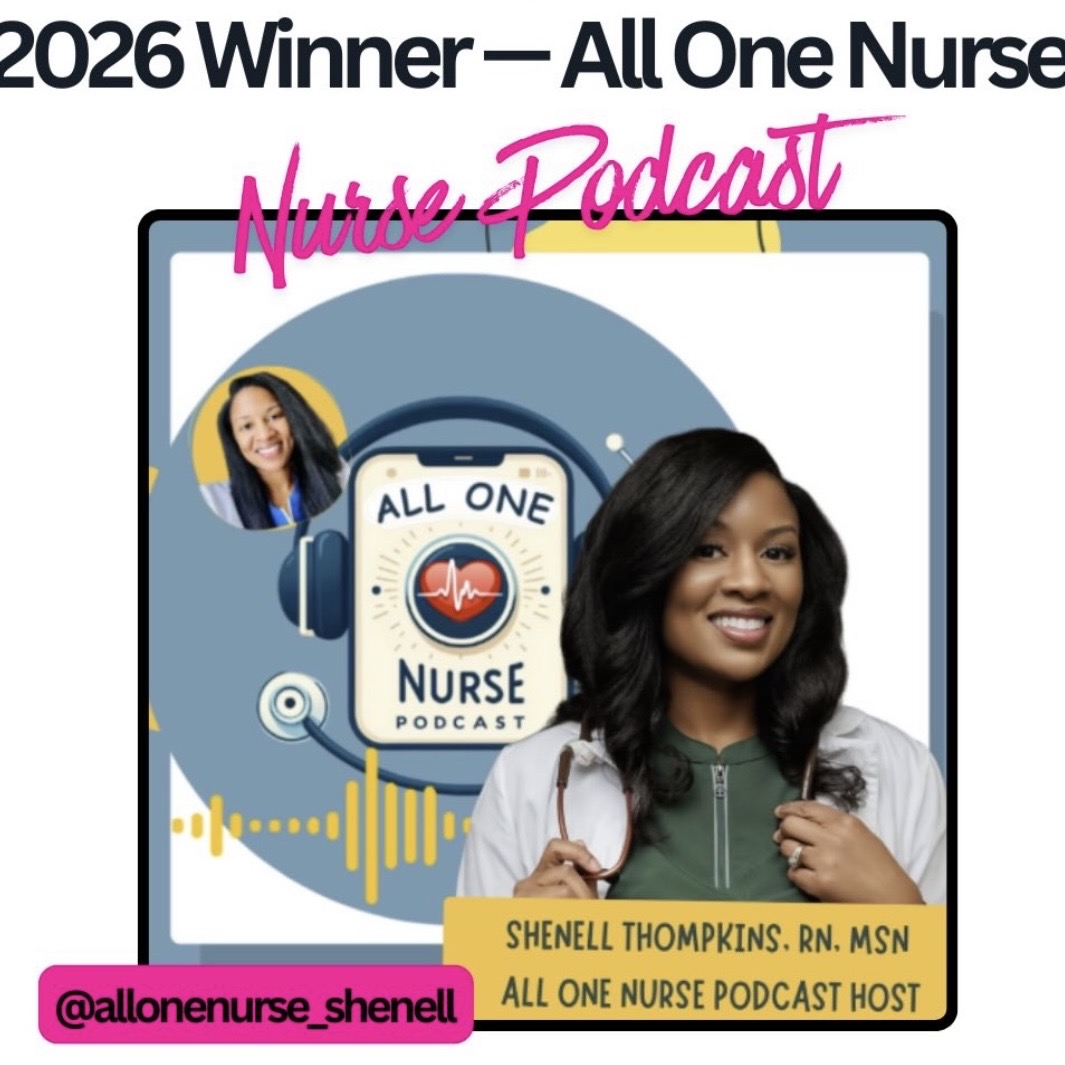 We Won: Best of Nursing Podcast Award — Presented by Nurse.org