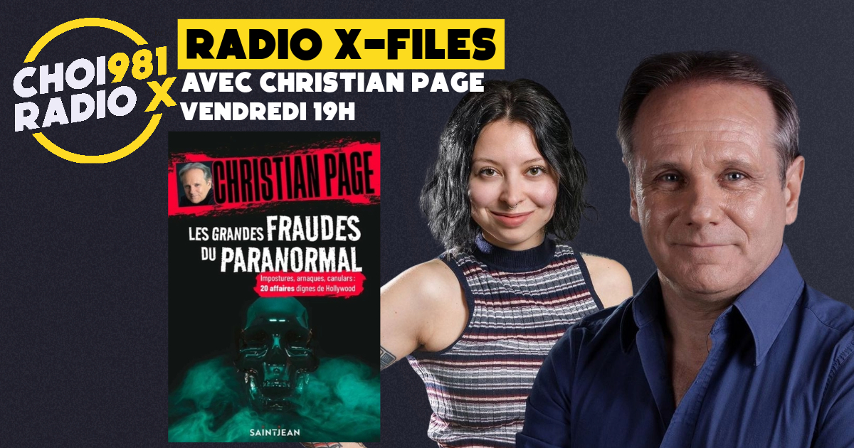 RADIO X-FILES: ÉMISSION DU 27 OCTOBRE 2023