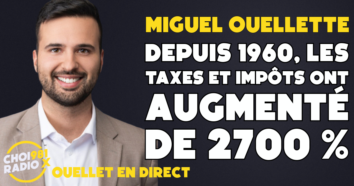 Les taxes et impôts représenteraient 43 % de nos dépenses… AYOYE !