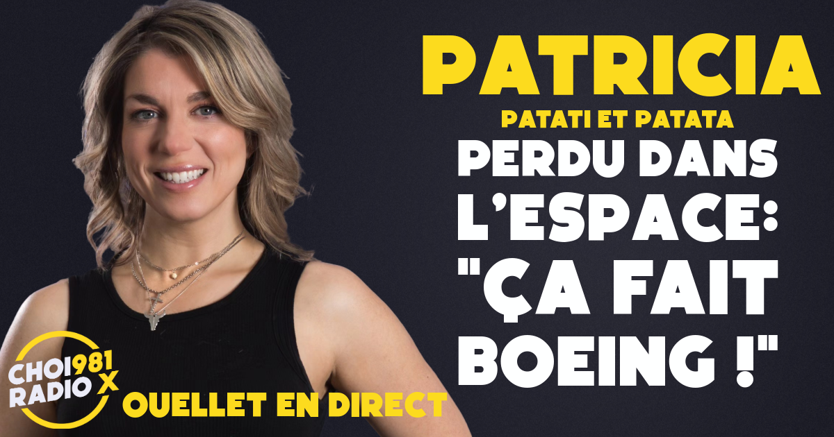 Patricia, experte en voyage spatial