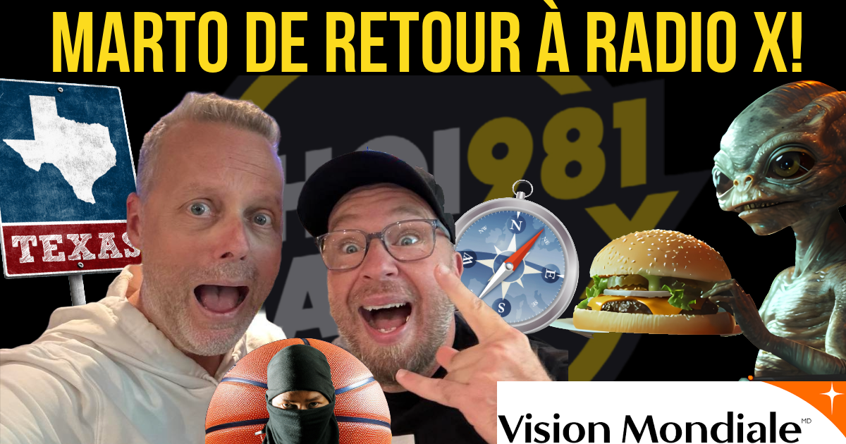 VISION MONDIALE&#8230; Avec le Maître Du Monde!