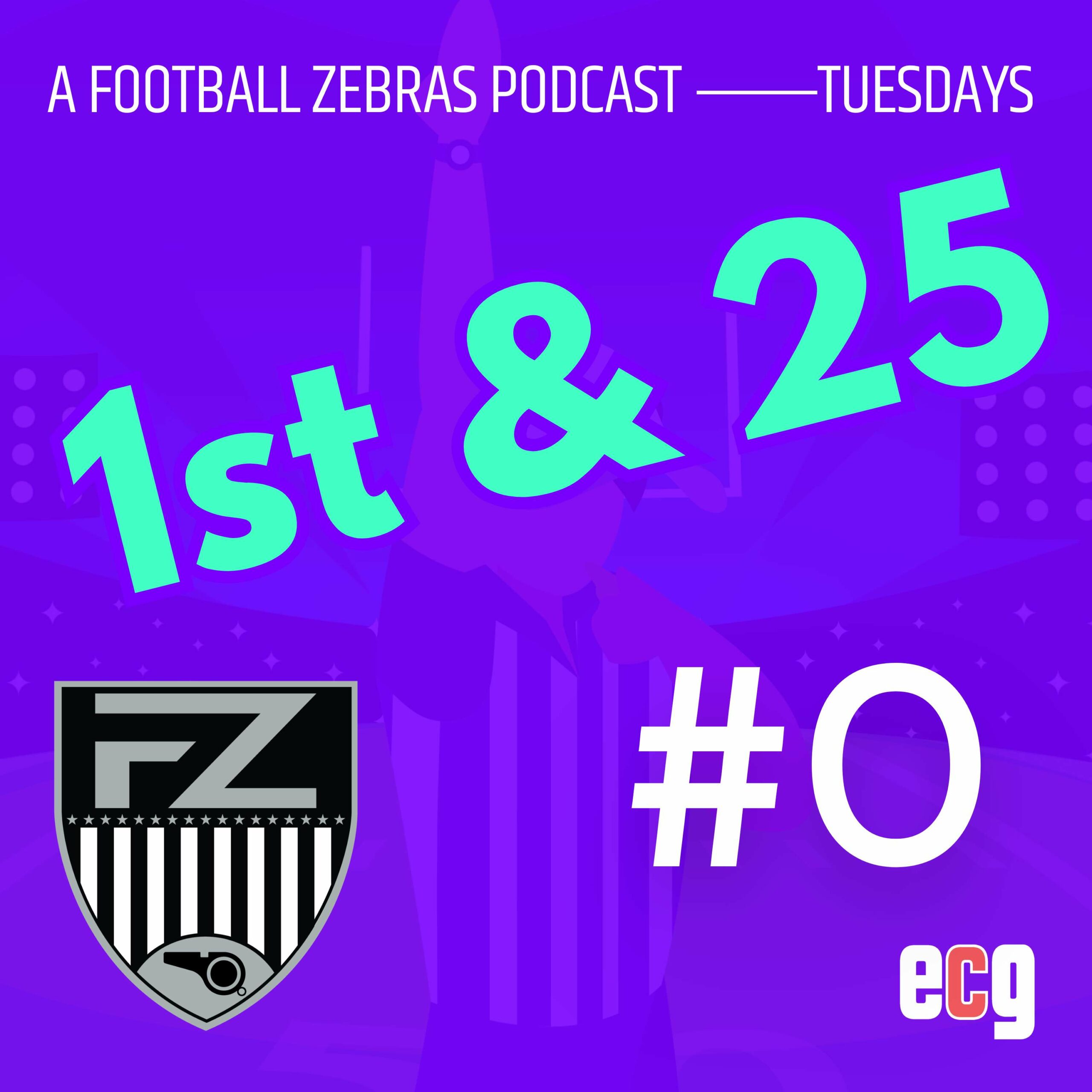 Episode 0: Introducing 1st & 25: The Football Zebras Podcast