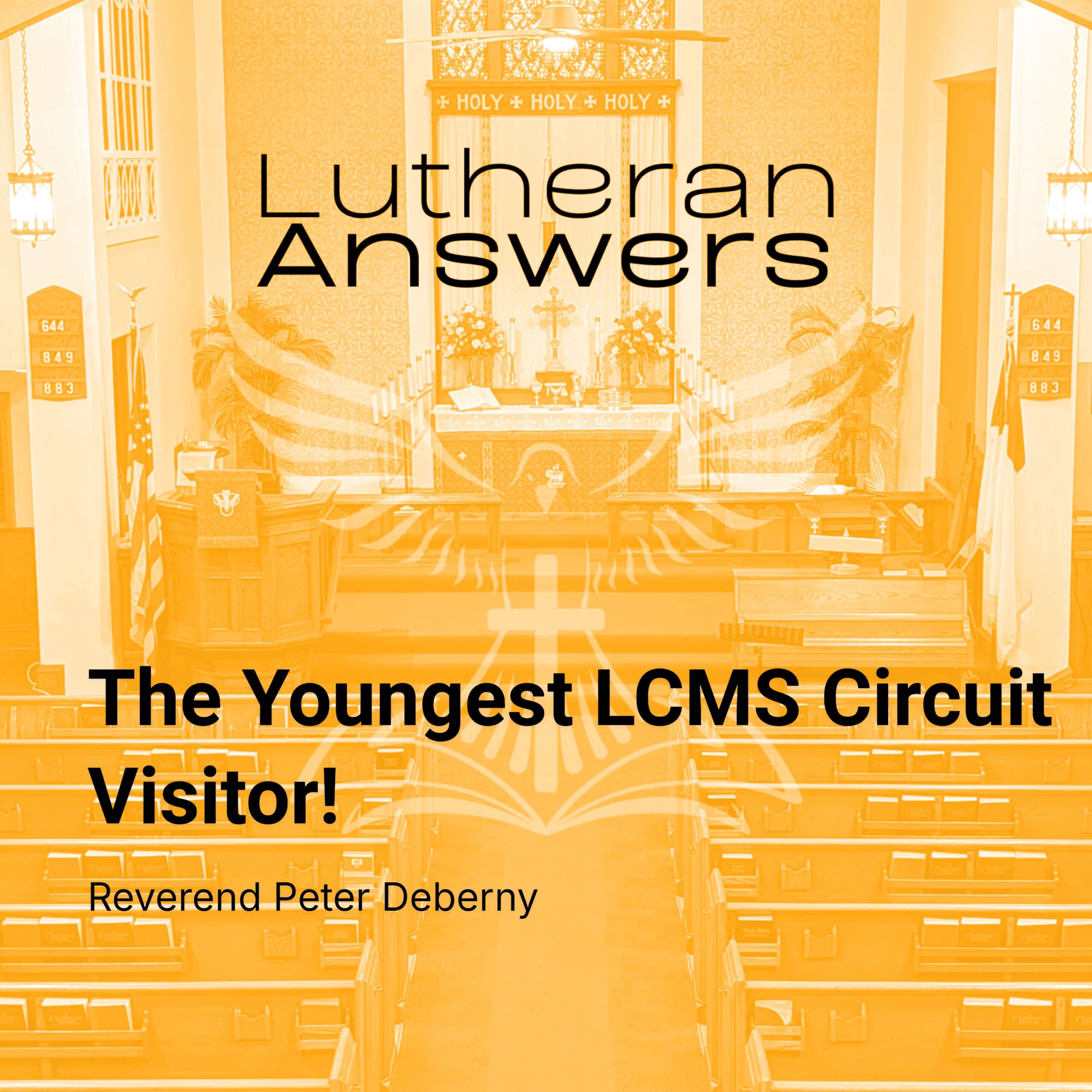 The Youngest LCMS Circuit Visitor!