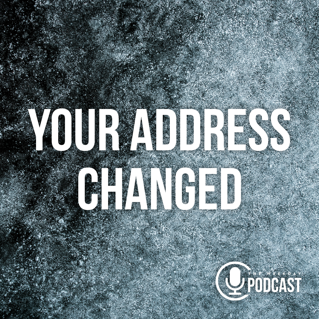 Your Address Changed