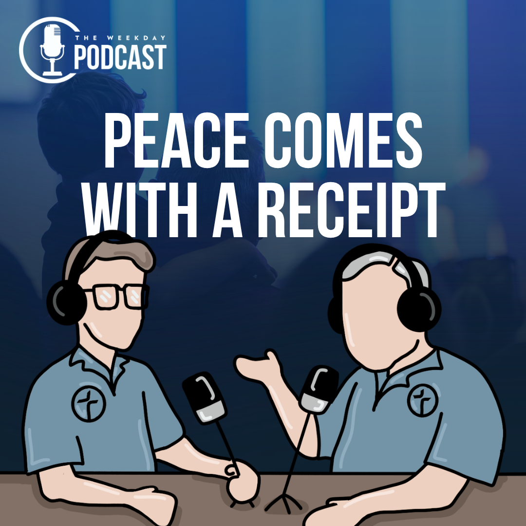 Peace Comes with a Receipt