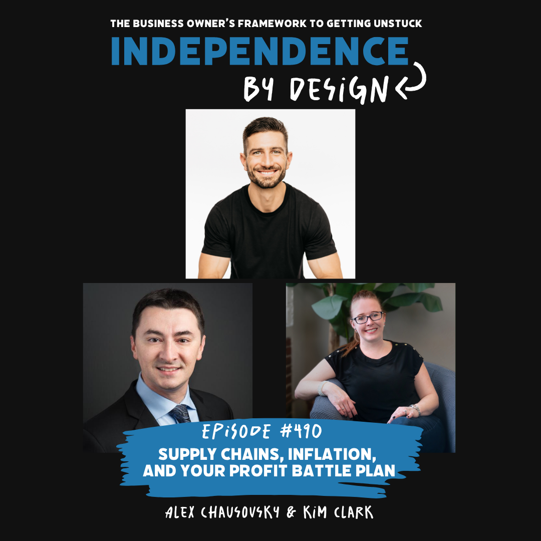 #490: Alex Chausovsky | Supply Chains, Inflation, and Your Profit Battle Plan