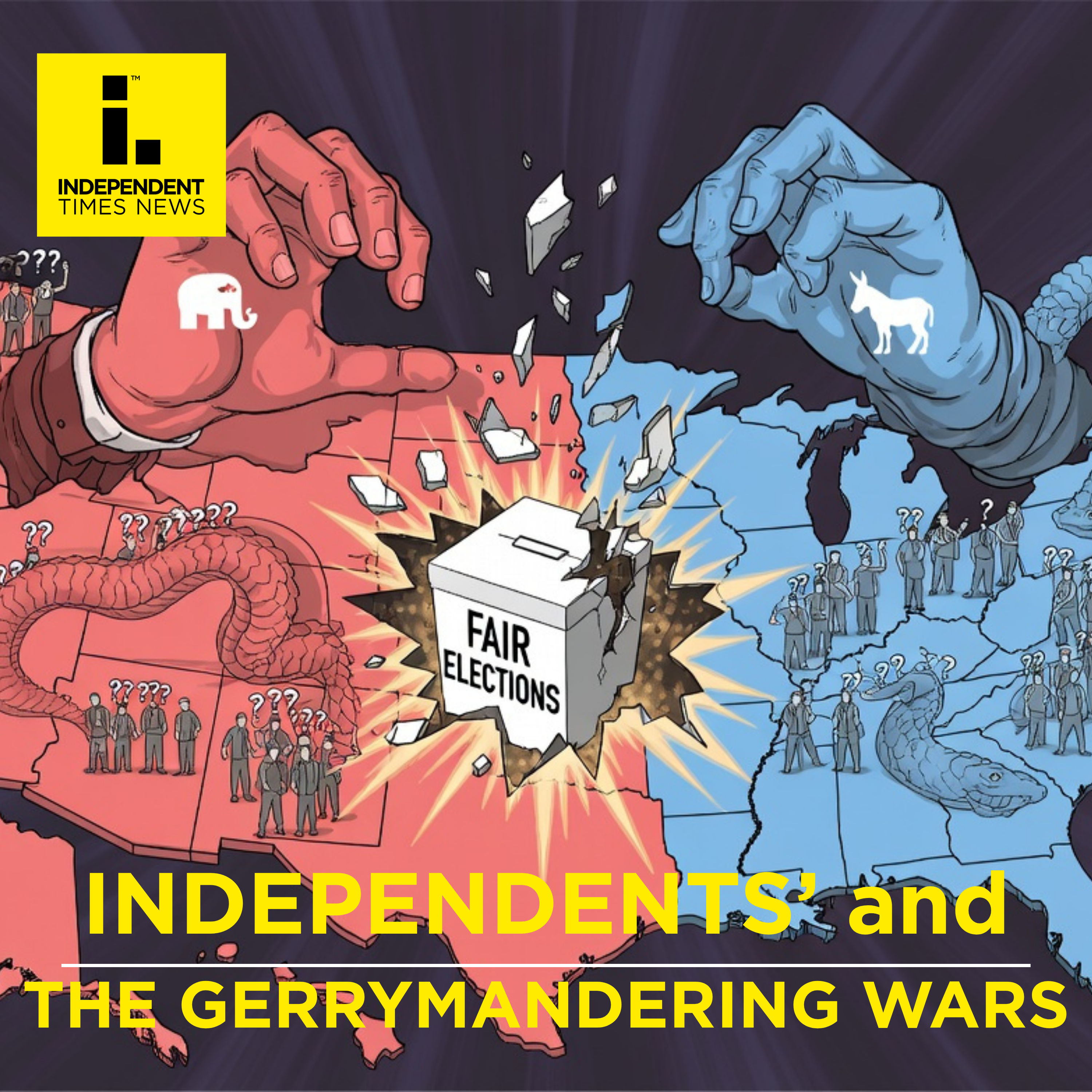 The Map Was Redrawn Before Independents Could Vote