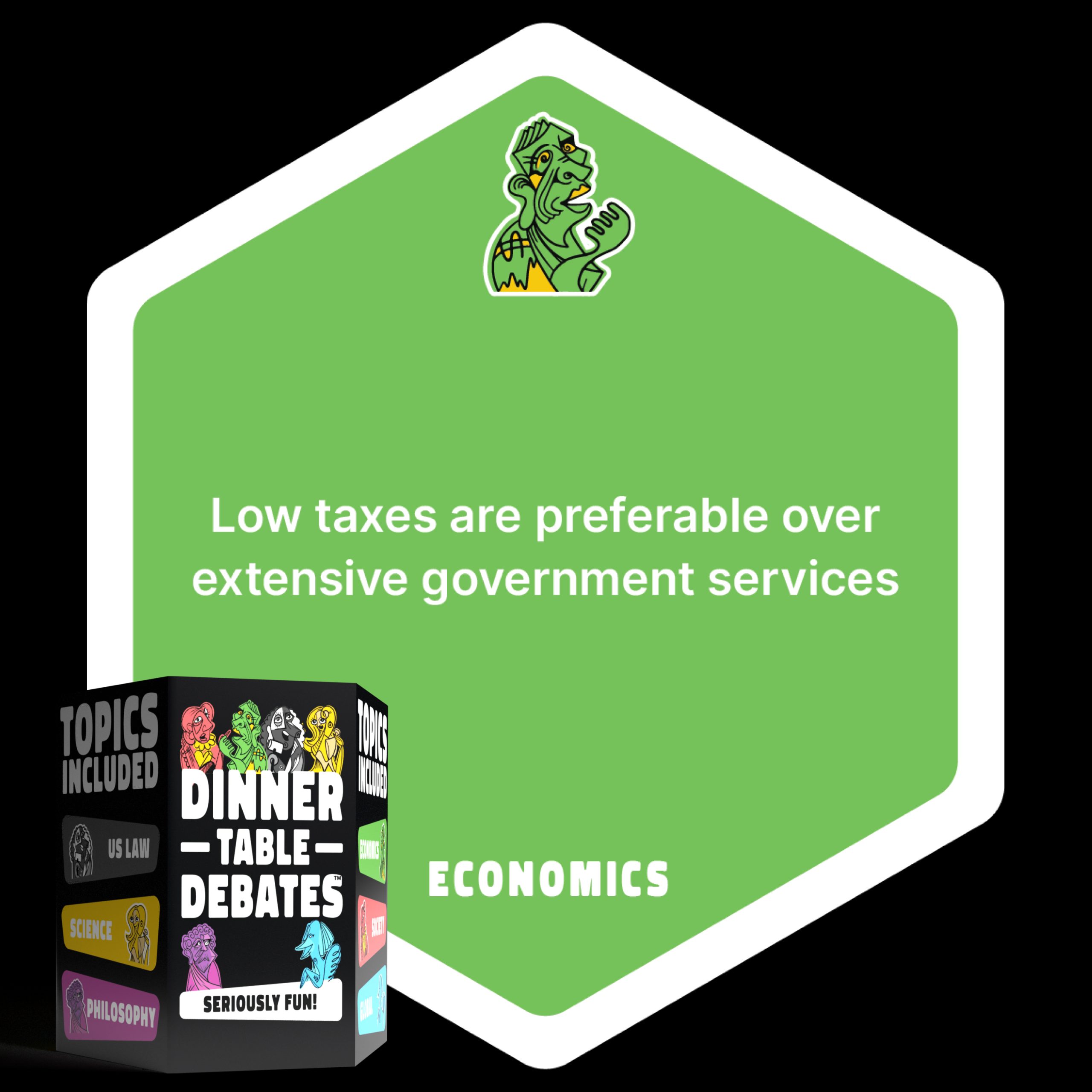 ECONOMICS: Low taxes are preferable over extensive government services