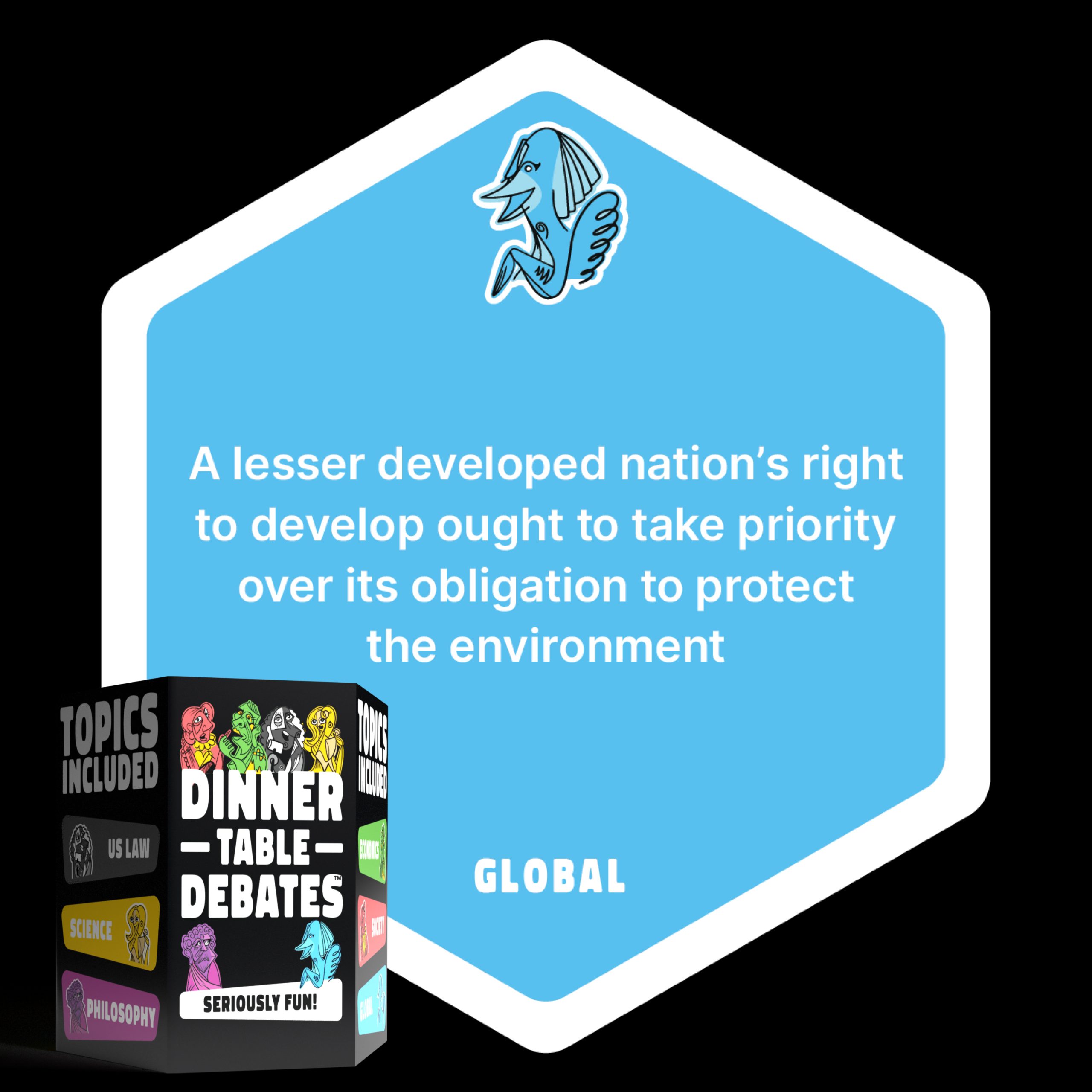 GLOBAL: A lesser developed nation’s right to develop ought to take priority over its obligation to protect the environment