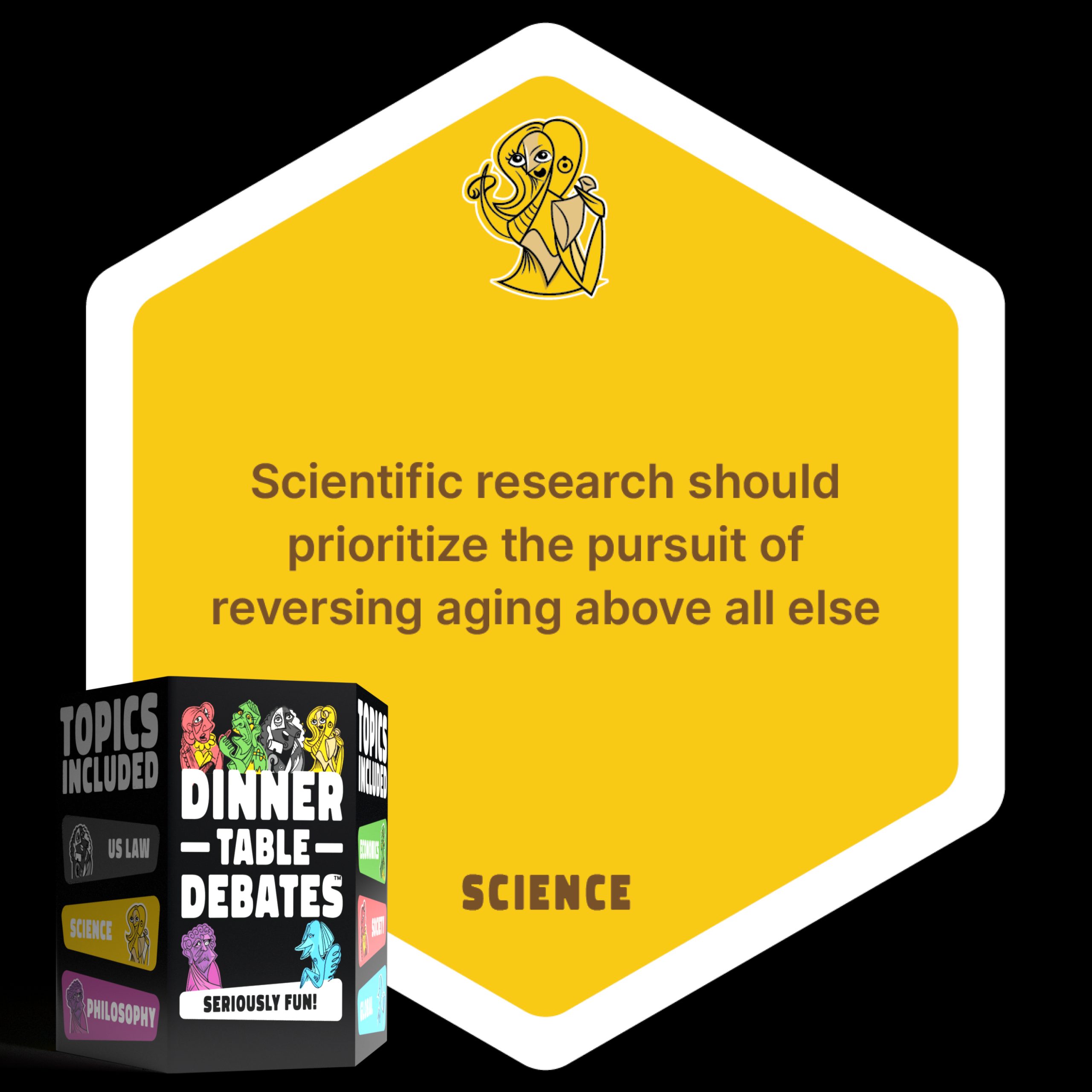 SCIENCE: Scientific research should prioritize the pursuit of reversing aging above all else.