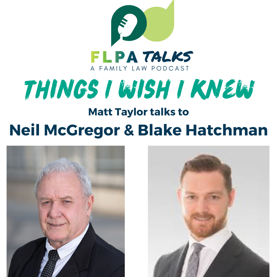 Things I Wish I Knew - Neil McGregor and Blake Hatchman