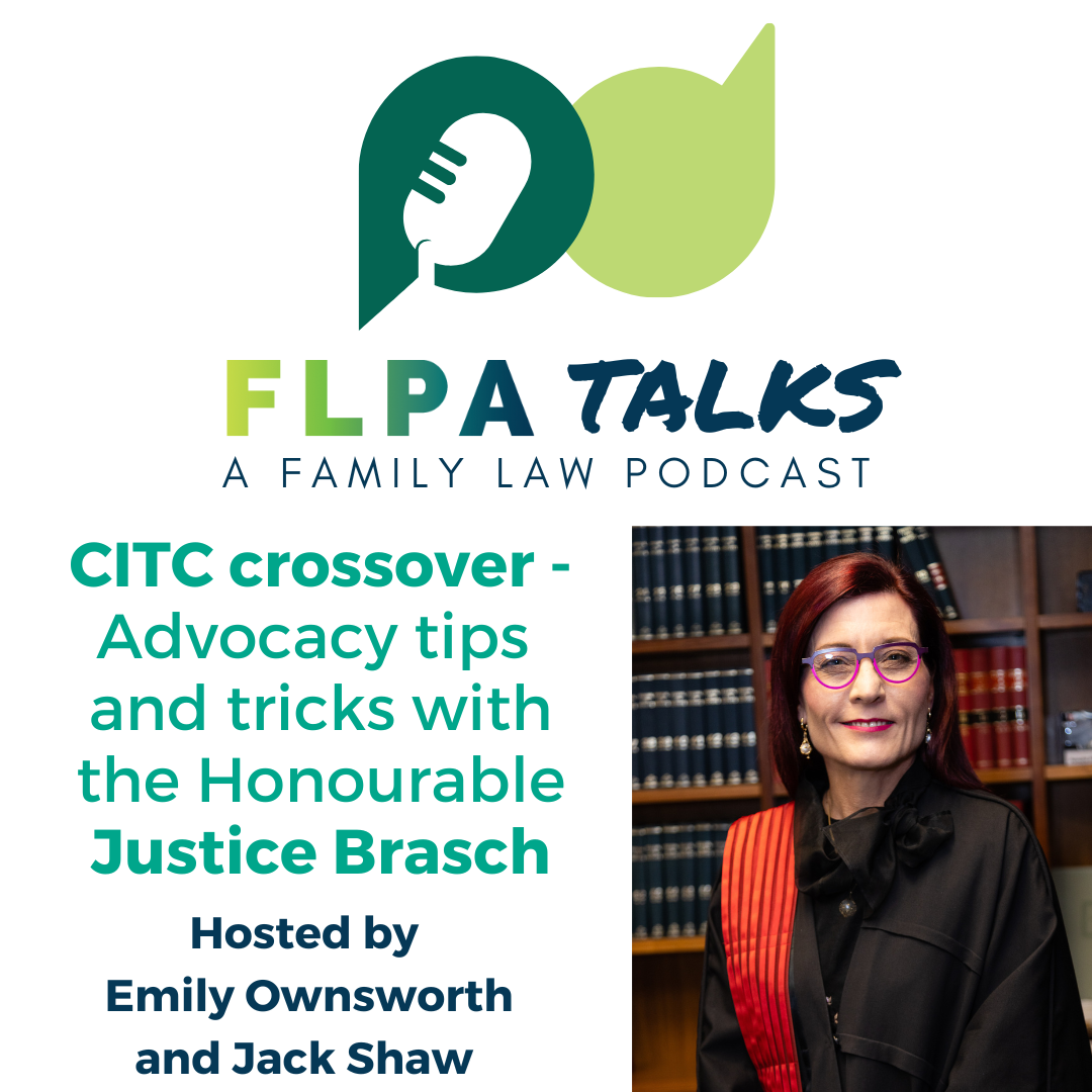CITC crossover - Advocacy tips and tricks with the Honourable Justice Brasch