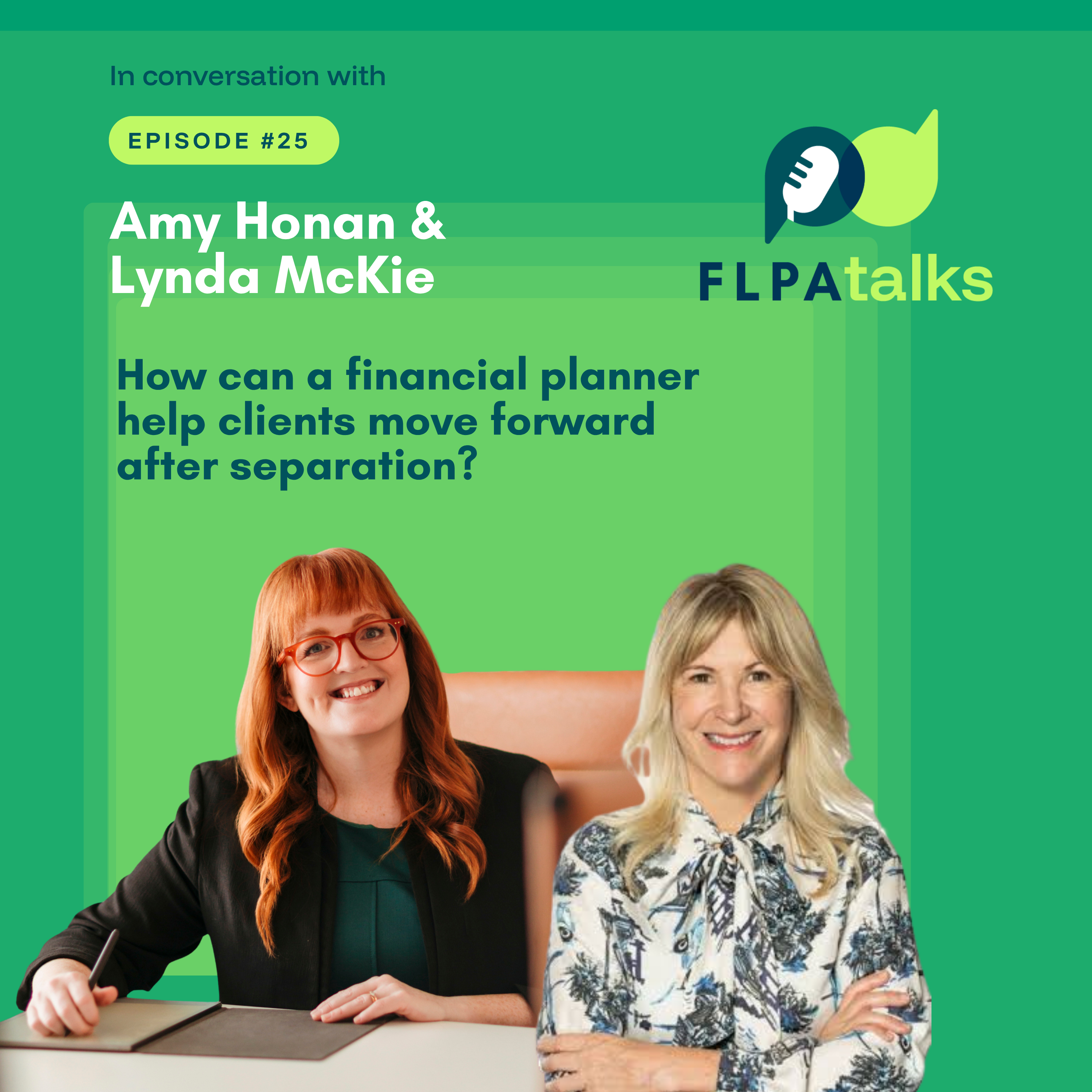 How can a financial planner help clients move forward after separation?