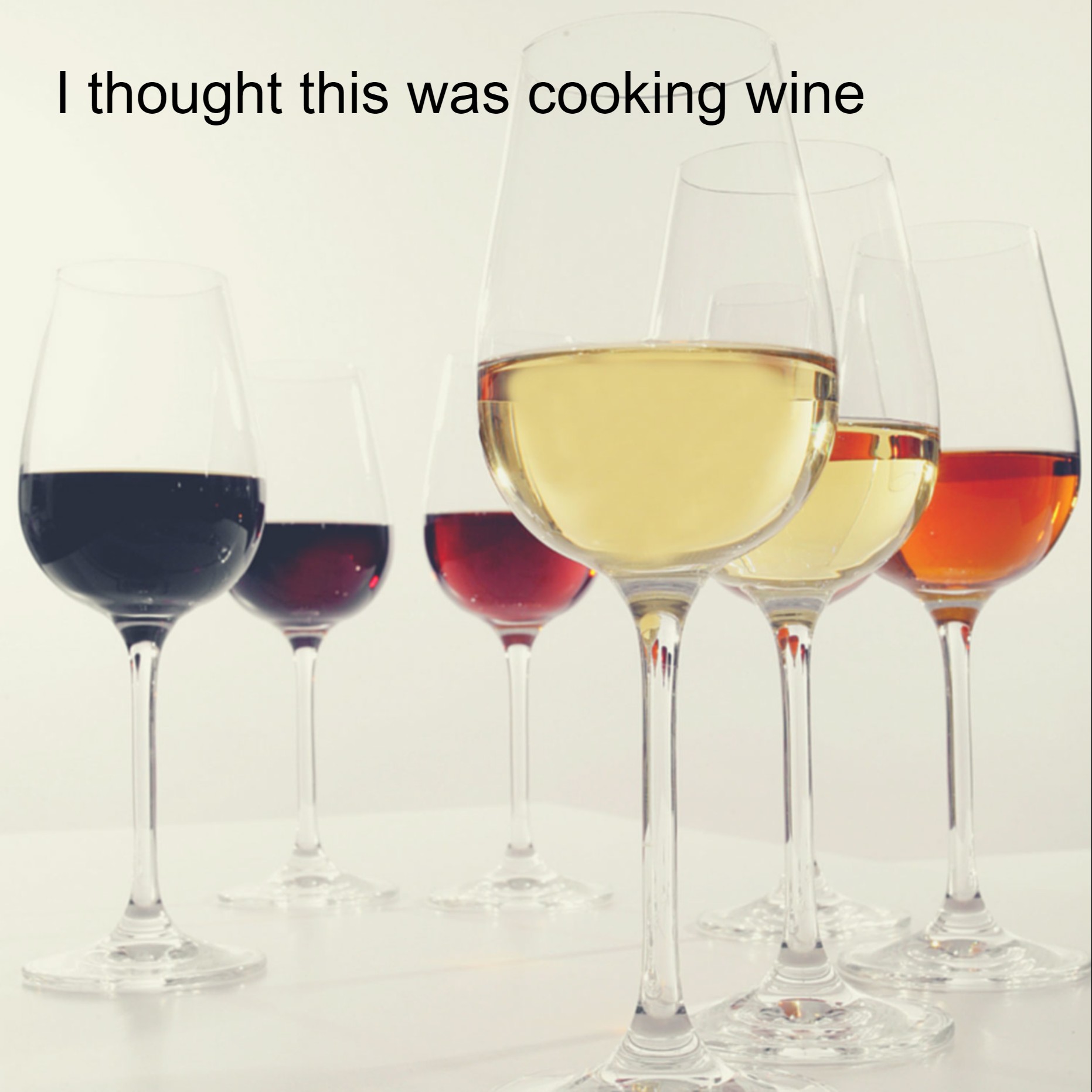 I thought this was cooking wine