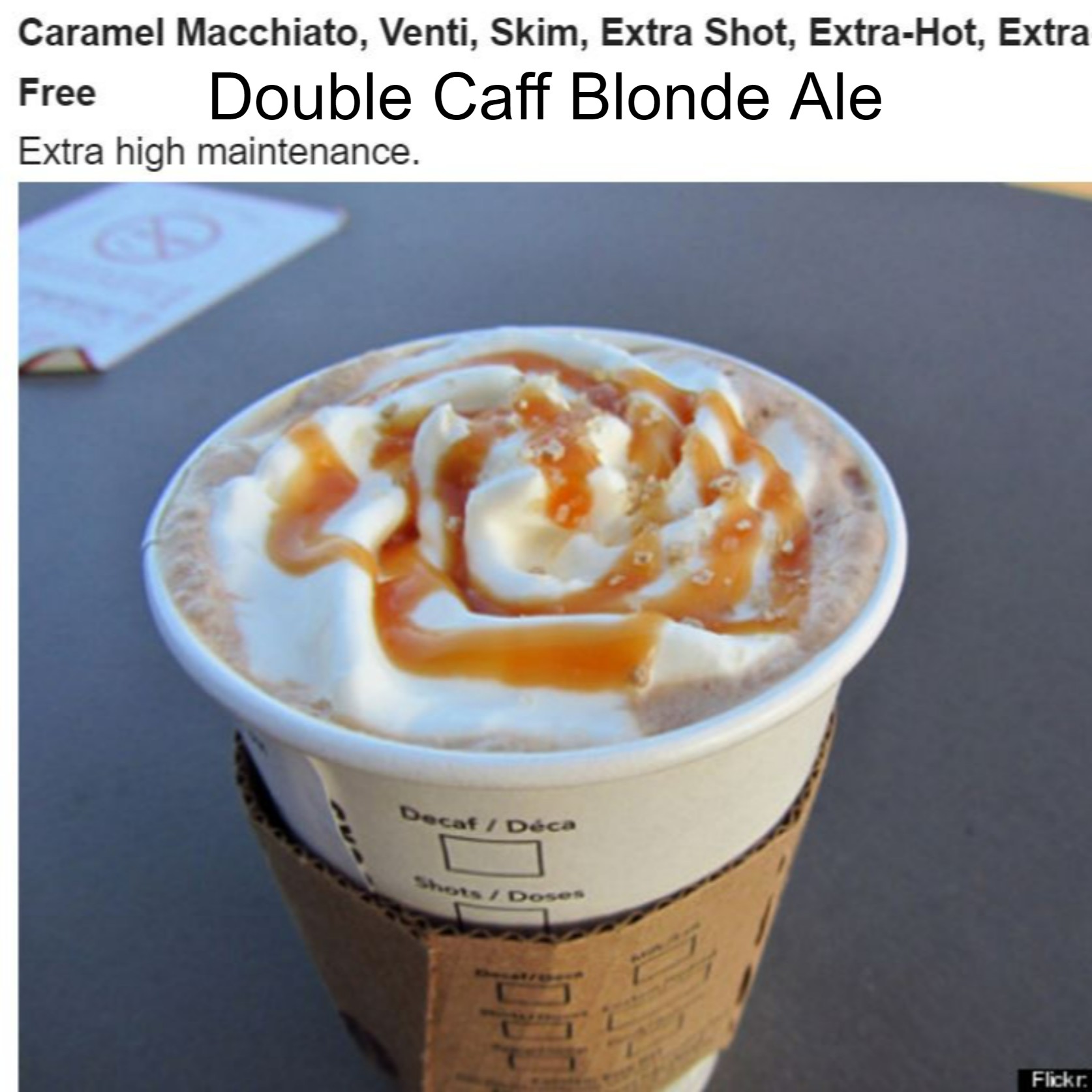 Double Caff Blonde Ale