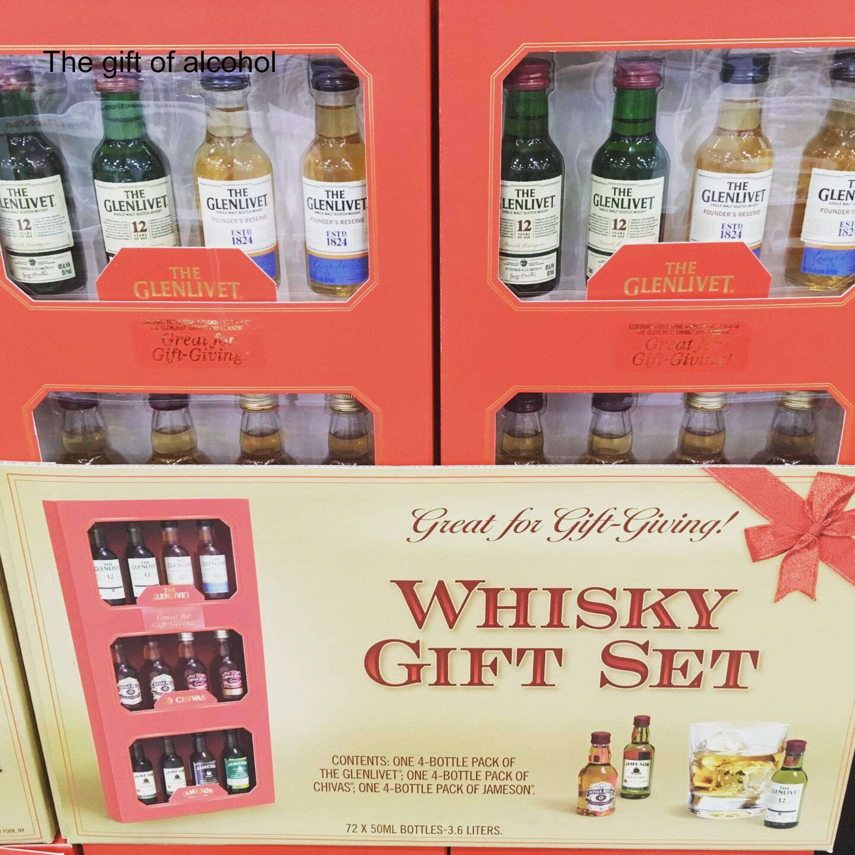 The gift of alcohol