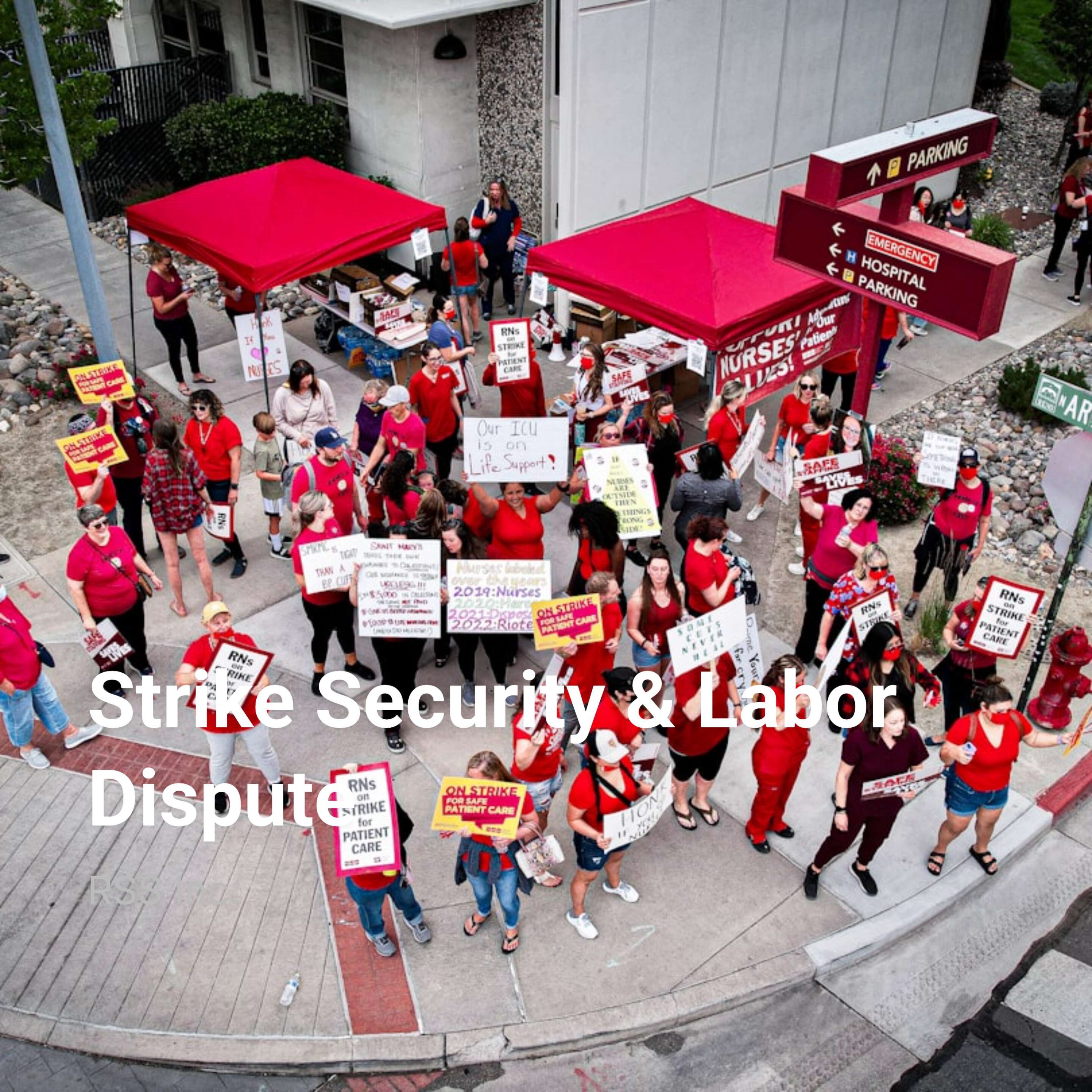 Strike Security & Labor Dispute