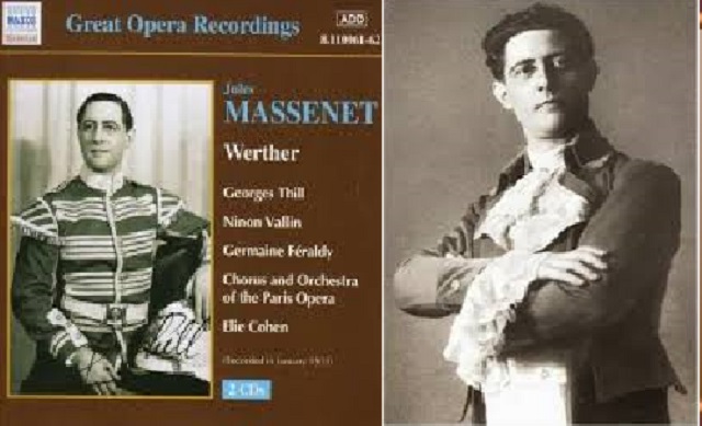 "Werther" de Massenet, dirigida por Elie Cohen
