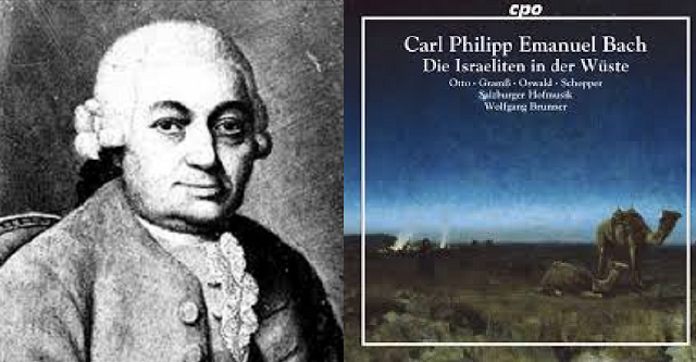 "Los israelitas en el desierto", de Carl Philipp Emanuel Bach