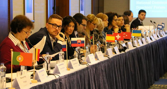 Primer Foro de Directores Nacionales del World Jewish Congress, con Carolina Aisen