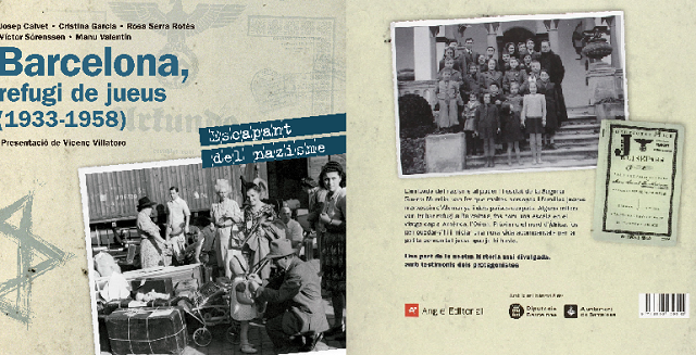 “Barcelona, refugi de jueus”, con dos de sus autores: Josep Calvet y Rosa Serra