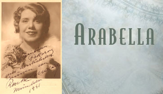 “Arabella” de Strauss, con Rosette Anday