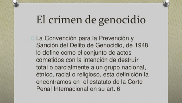 En Palestina no hay genocidio, según la Convención de Ginebra (1ª parte)