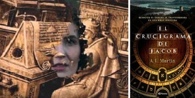 "El crucigrama de Jacob" con su autora Ana L. Martín