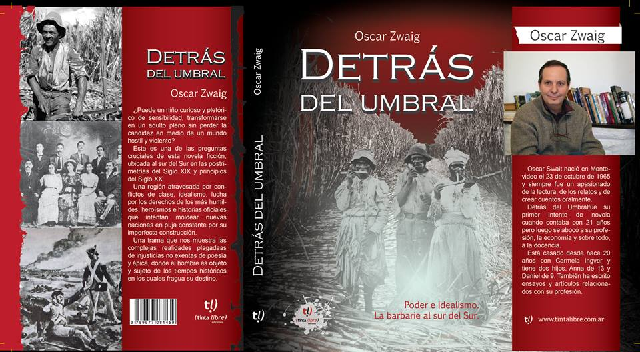 "Detrás del umbral", una novela de ficción histórica de Óscar Zwaig