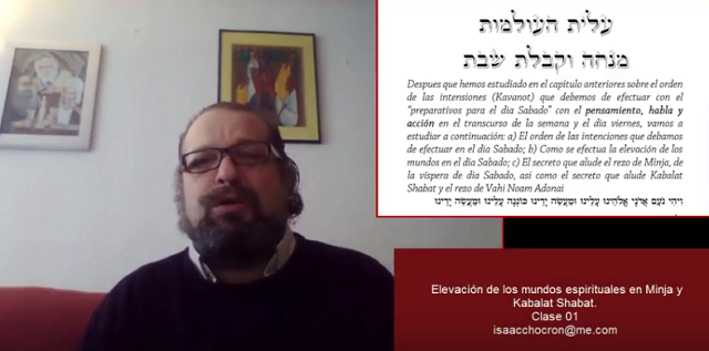 Ascenso de mundos espirituales en Minjá y Kabalat Shabat (1)
