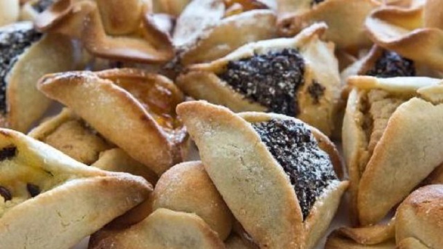 Orejas de Hamman y Hamantashen con truquito
