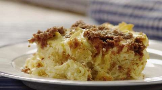 Kugel de matzá y macaroons de almendra para Pesaj