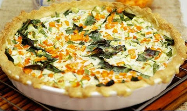 De estación: milanesas vegetales y una quiche de verduras