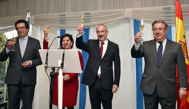 Recepción de la Embajada por los 70 años de Israel (Madrid, 24/4/2018)