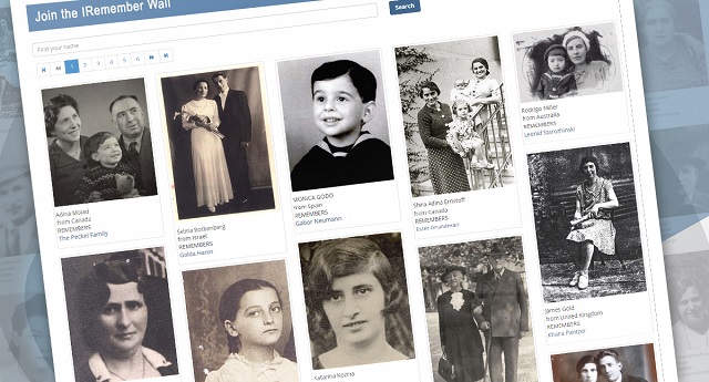 El Muro del Yo Recuerdo, y los embajadores de la memoria del holocausto en Facebook