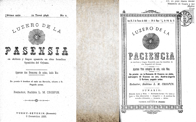 "El Luzero de la Pasensia", un periódico de Rumania en judeoespañol