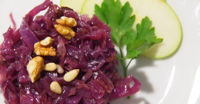 Lombarda y avellanas: un guiso y un pastel para Pesaj