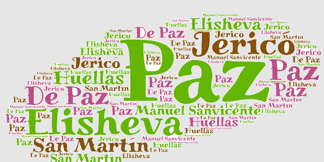 El origen de los apellidos Paz / de Paz, Elisheva, Jericó y San Martín