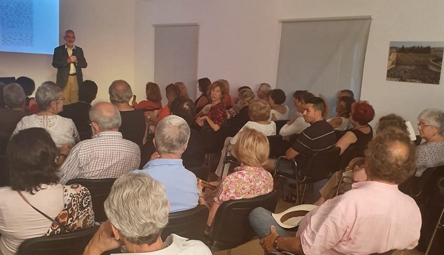 Sefardíes con nombre y apellidos, con Isaac Benabraham (Centro Sefarad Israel, Madrid, 25/6/2019)
