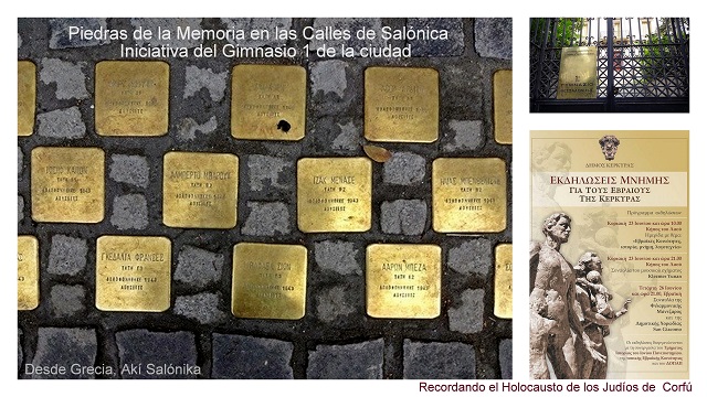 149 piedras de memoria. Corfú