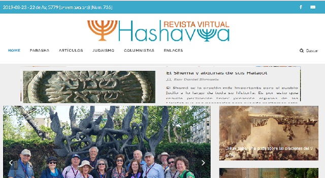 "Hashavúa", el semanario judío online de Colombia, con Raquel Goldshmidt