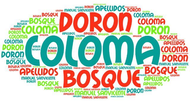 El origen de los apellidos Bosque, Coloma y Doron