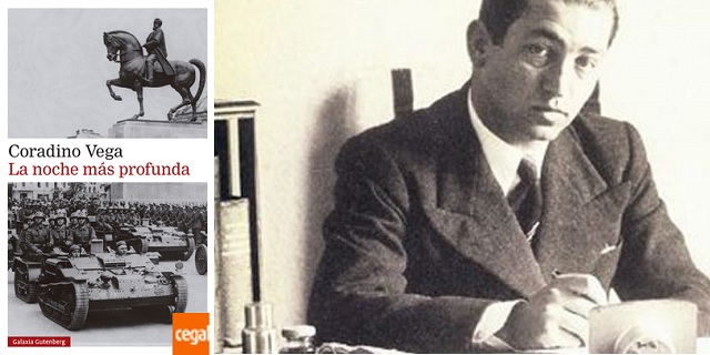 "La noche más profunda", con su autor Coradino Vega