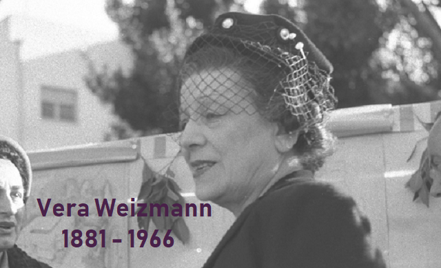 Dra. Vera Weizmann: médica, esposa del primer presidente de Israel y más